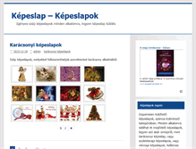 Tablet Screenshot of kepeslapok.info